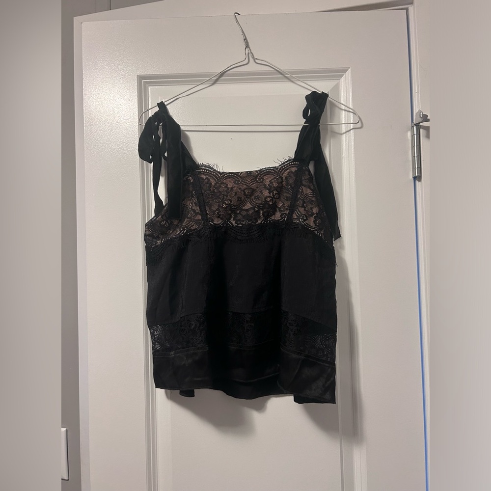 FOR LOVE AND LEMONS lace crop top S